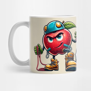 apple the rock climber Mug